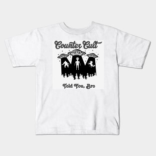 Told You, Bro! Whiteout Kids T-Shirt